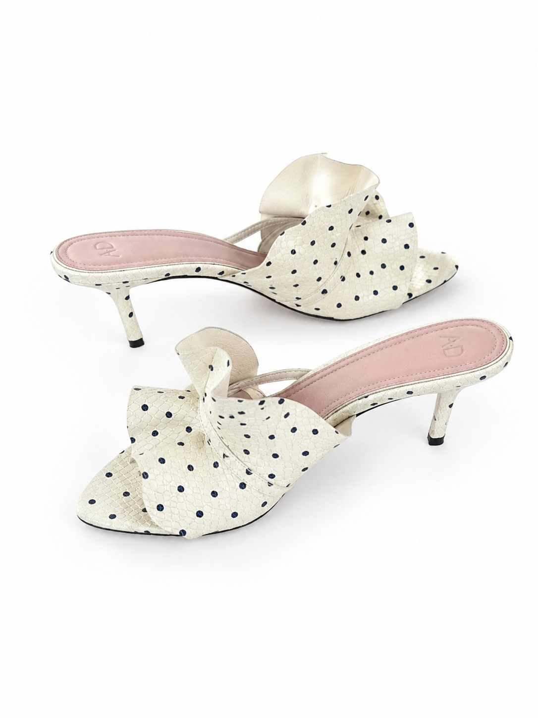 AD Polka Dot Heels size 7