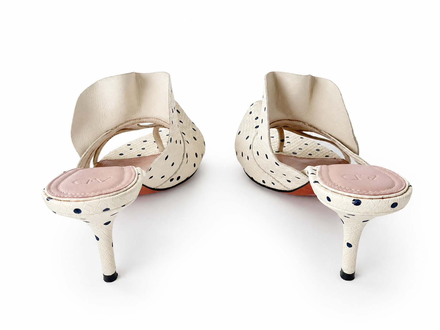 AD Polka Dot Heels size 7