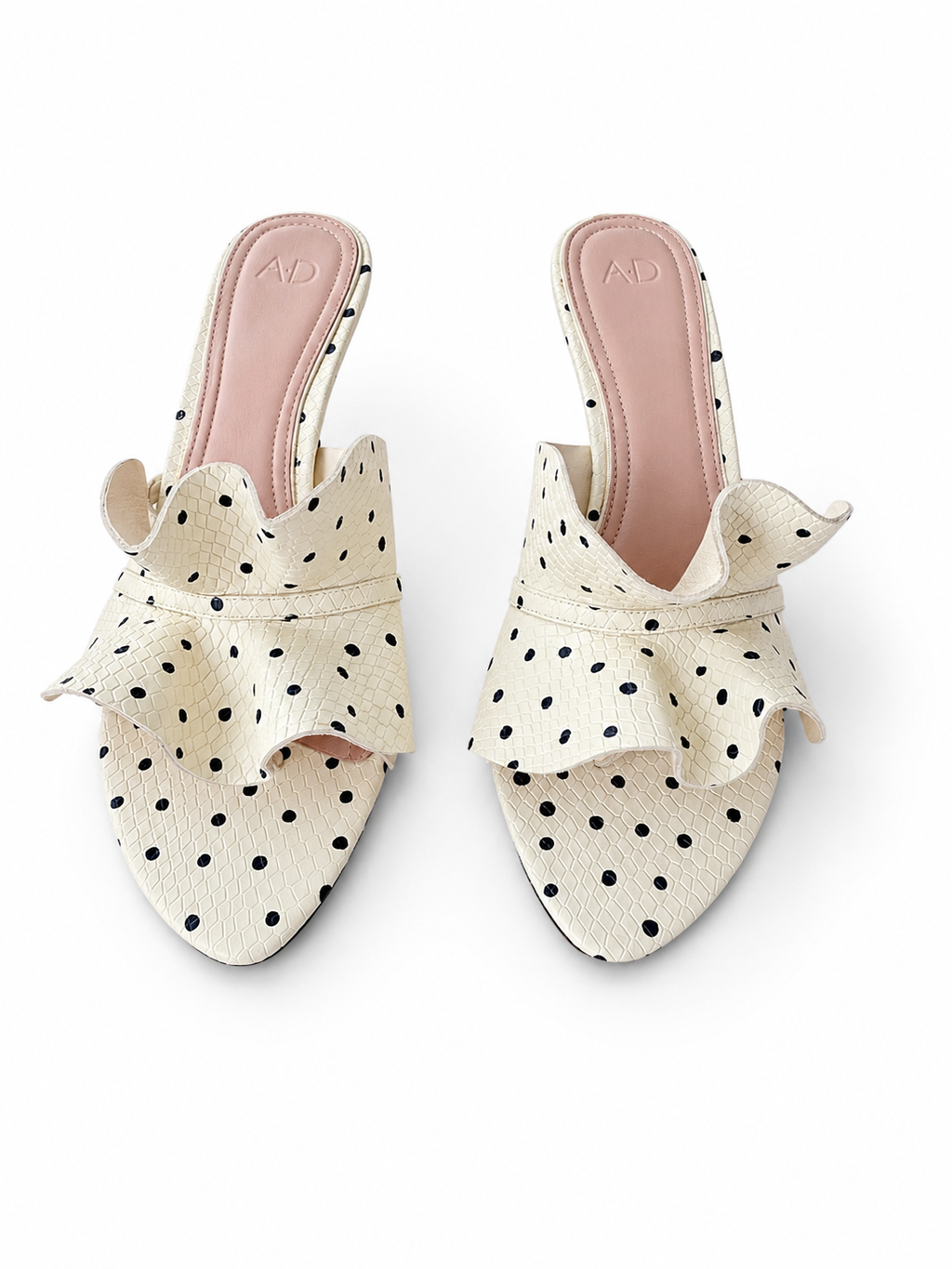 AD Polka Dot Heels size 7