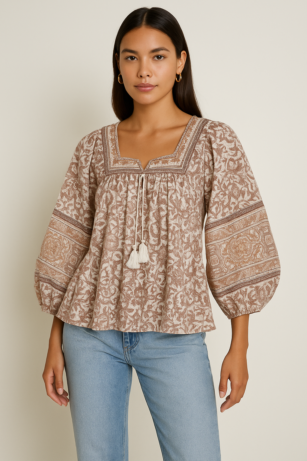 Artisan Tassel Top