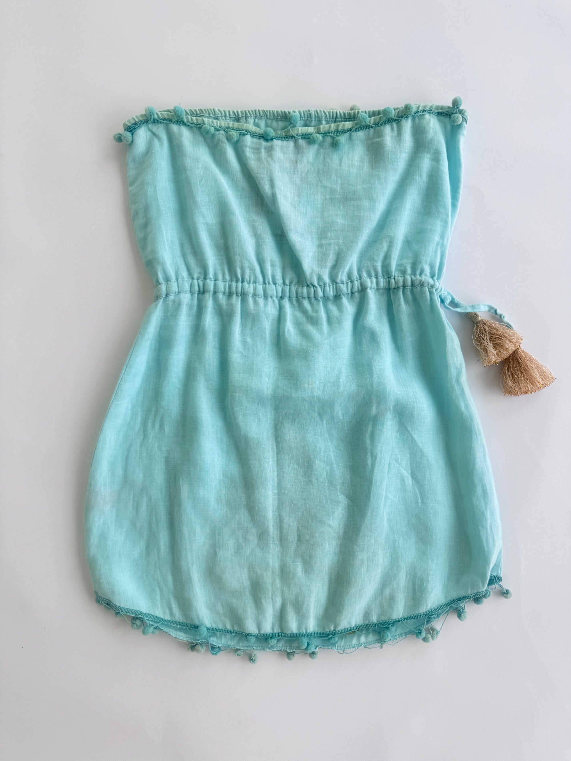 Calypso St. Barth Strapless Beaded Mini