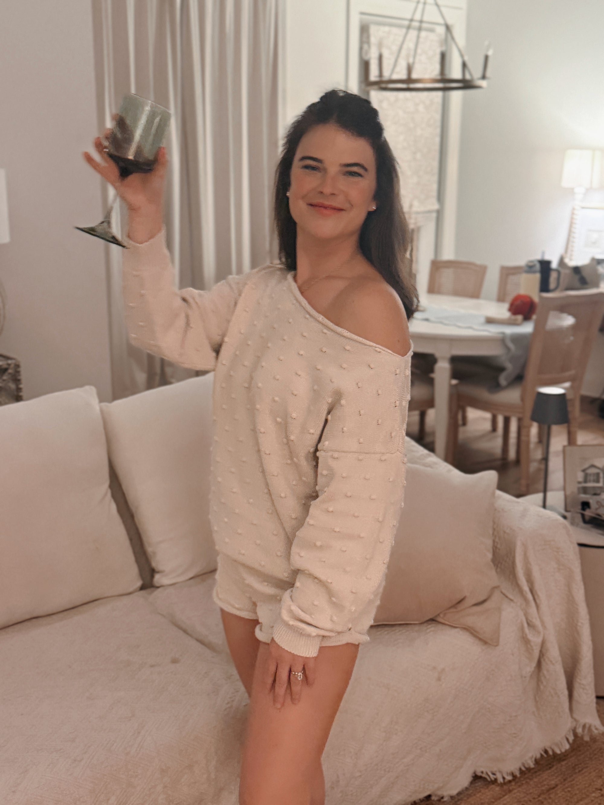 Polka Dot Lounge Set