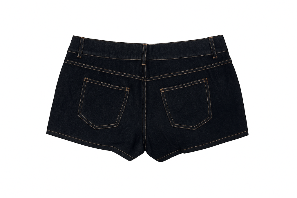 Dark Denim Mini Skort