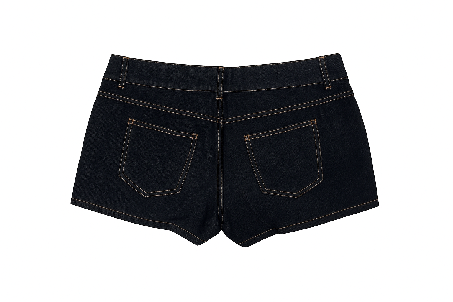 Dark Denim Mini Skort