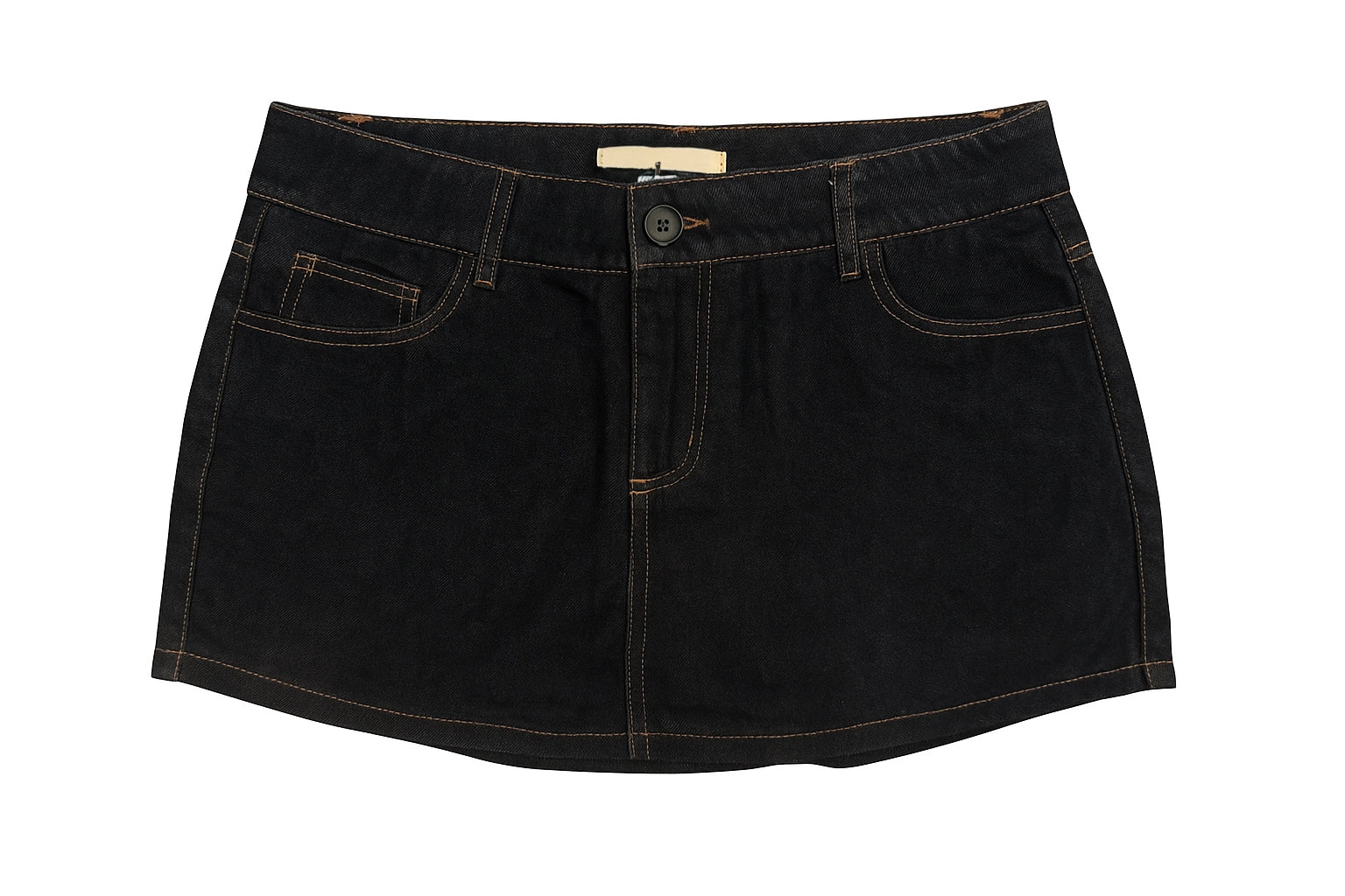 Dark Denim Mini Skort
