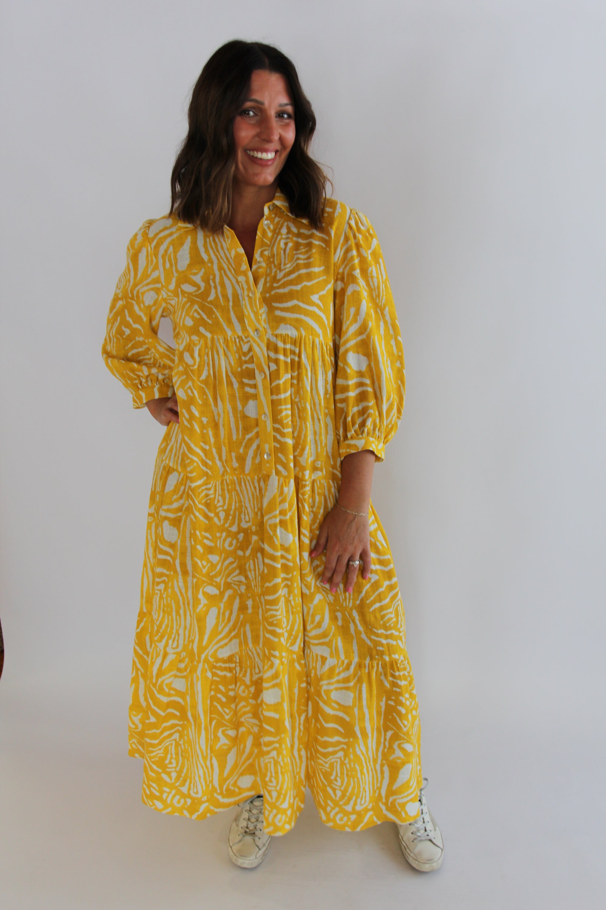 Hunter Bell Yellow Midi