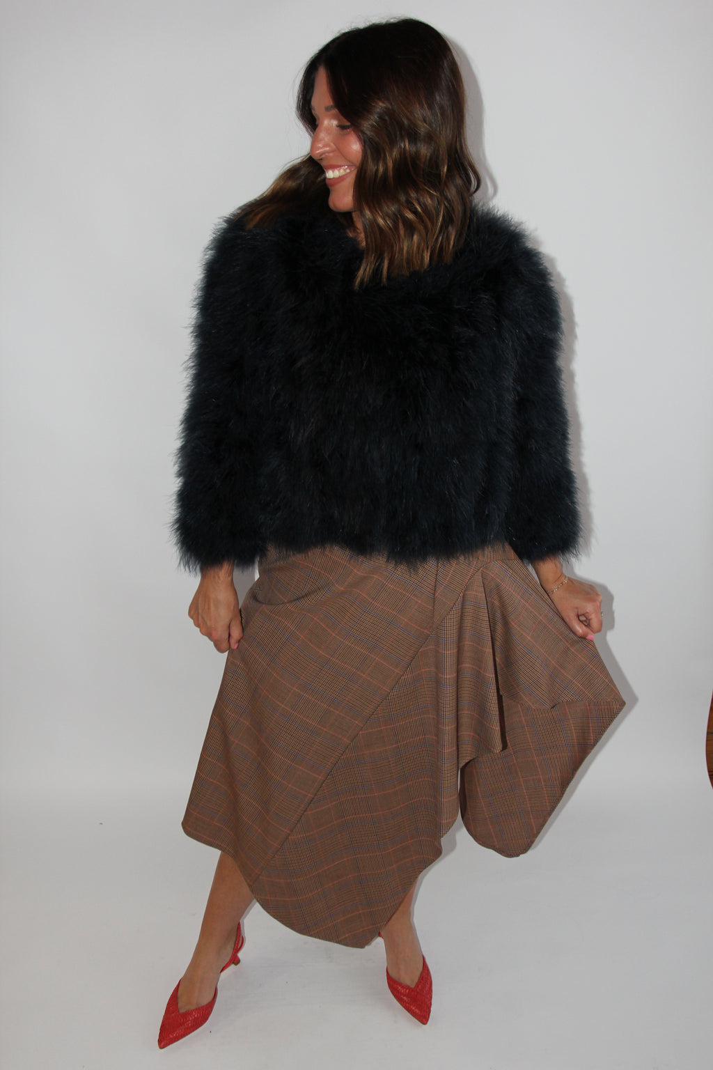 Patty Kim Navy Fur