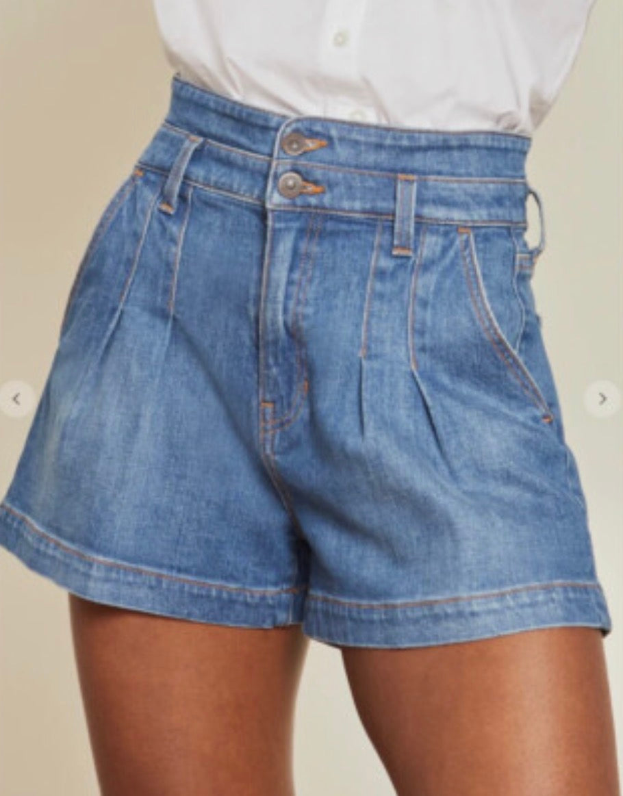 Veronica Beard Jaylen Denim Shorts
