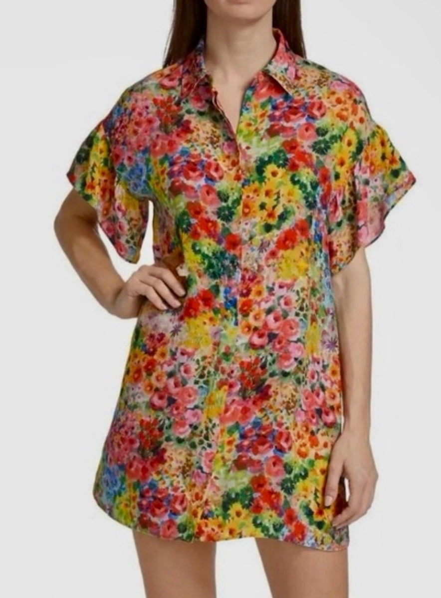 Alice + Olivia Floral Garden Dress