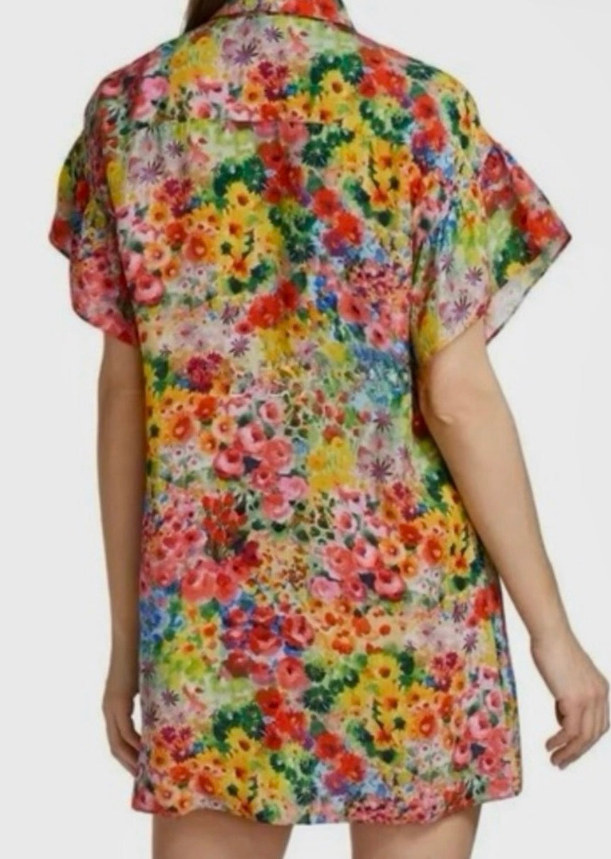Alice + Olivia Floral Garden Dress
