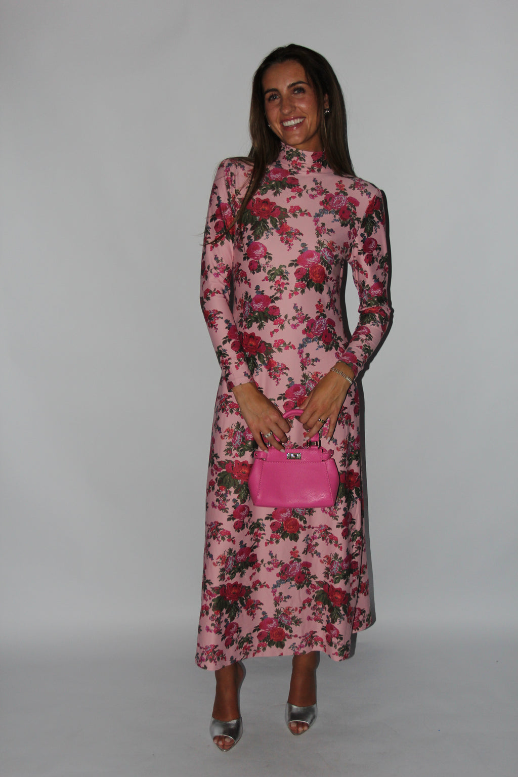 Smith and Quinn Pink Floral Maxi Dress