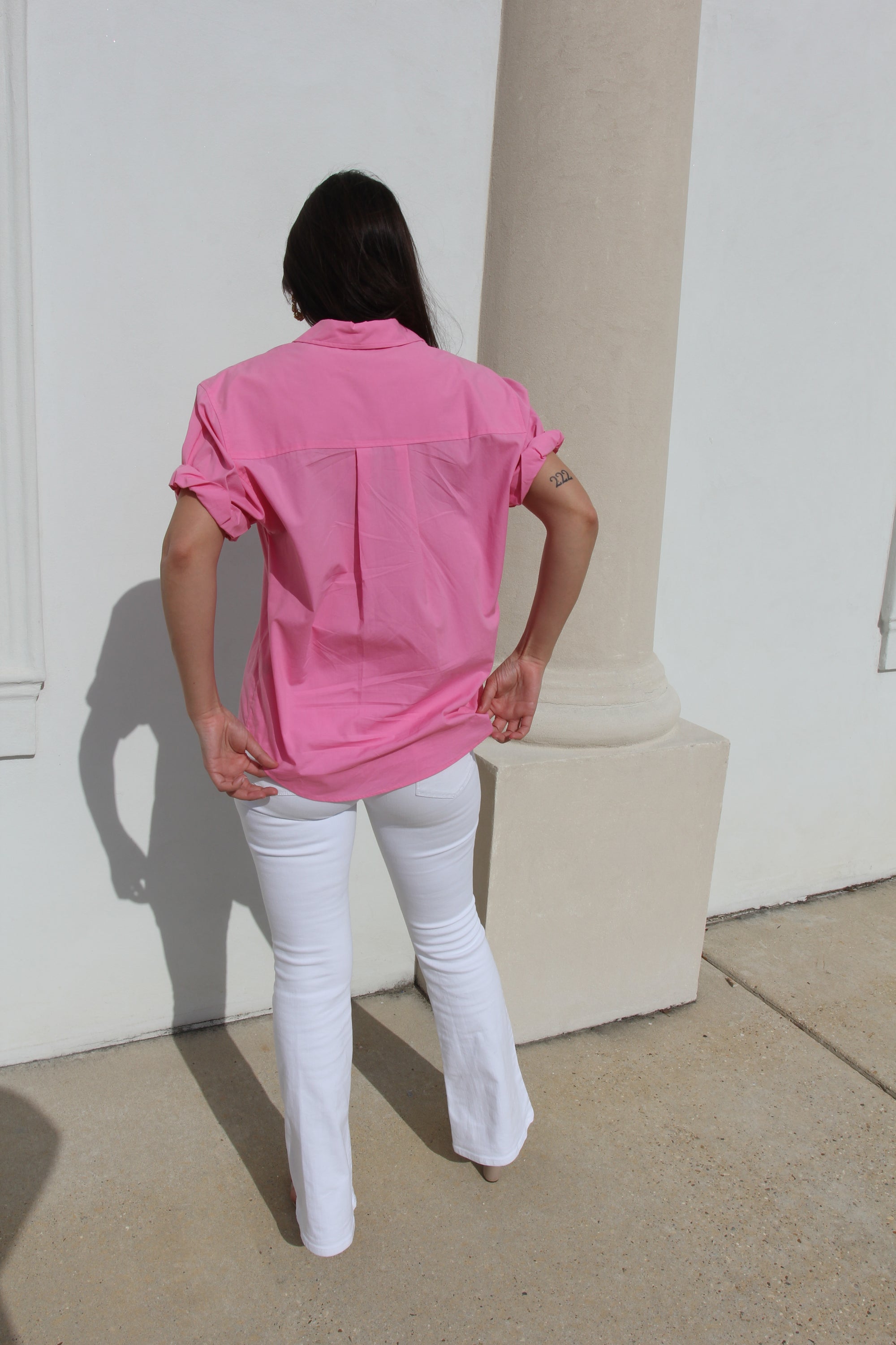 Rails Jojo Hot Pink Button Up