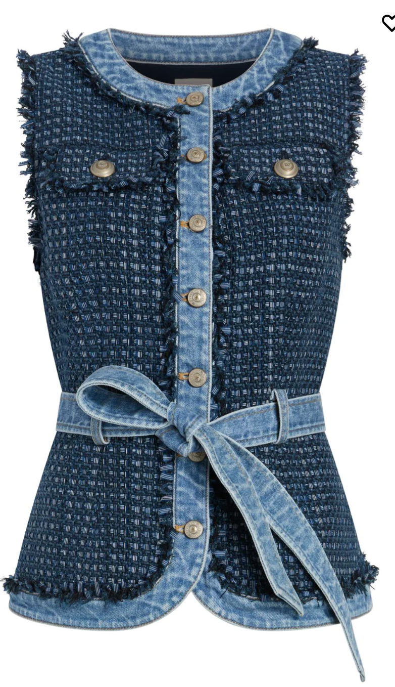 Cinq a Sept Denim Joans Vest