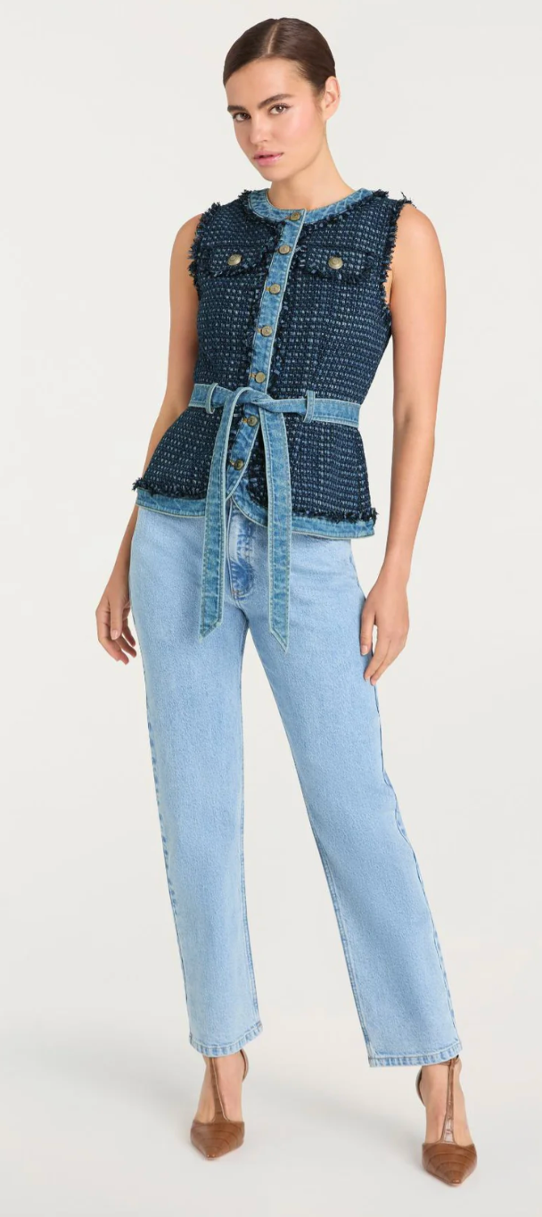 Cinq a Sept Denim Joans Vest
