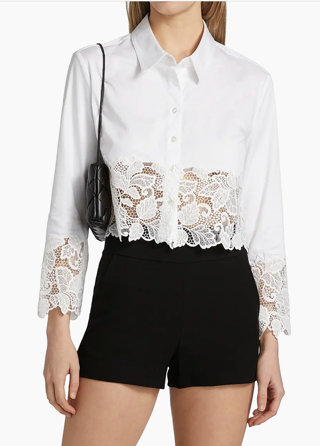 Generation Love Issa Lace Trim Top