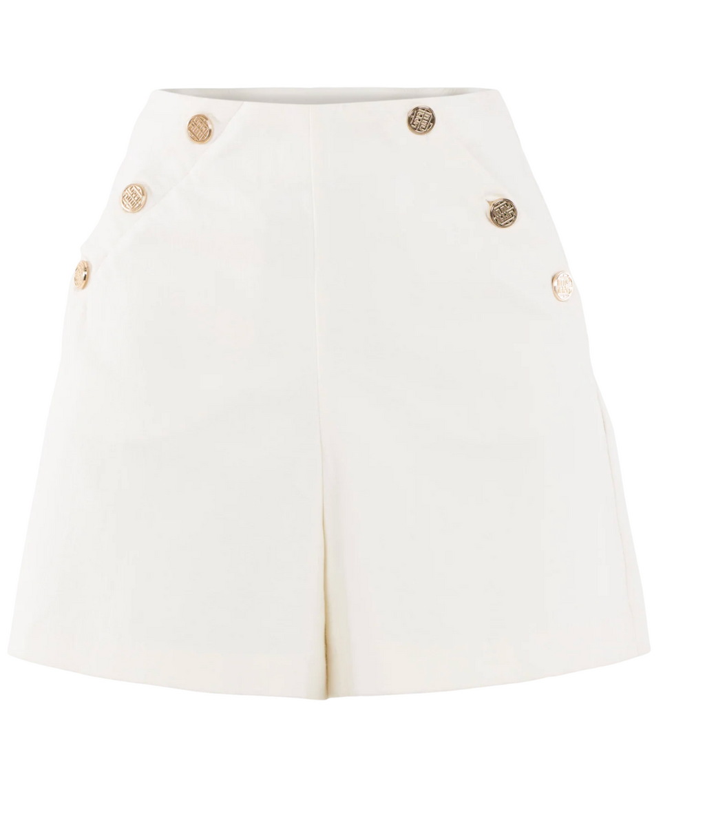 Emily McCarthy White Saylor Shorts