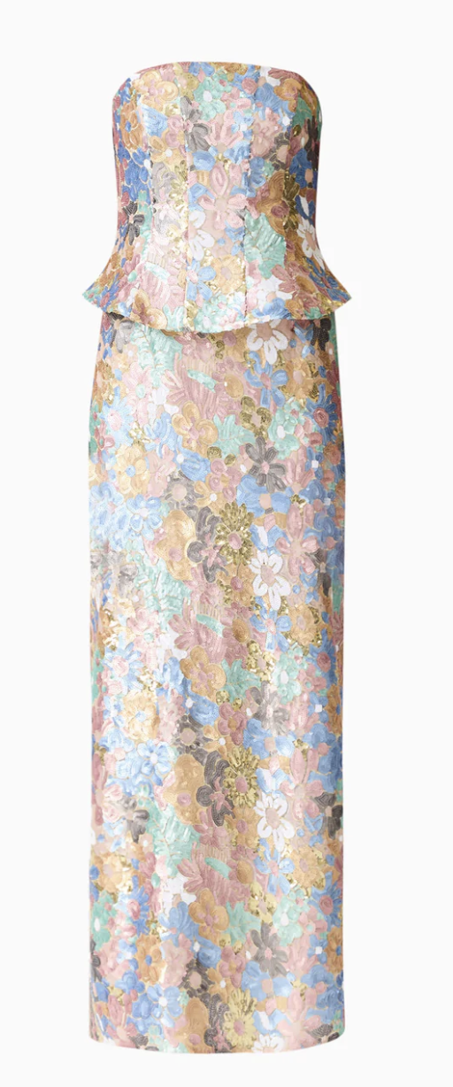 Elliatt Athea Sequin Gown in Floral