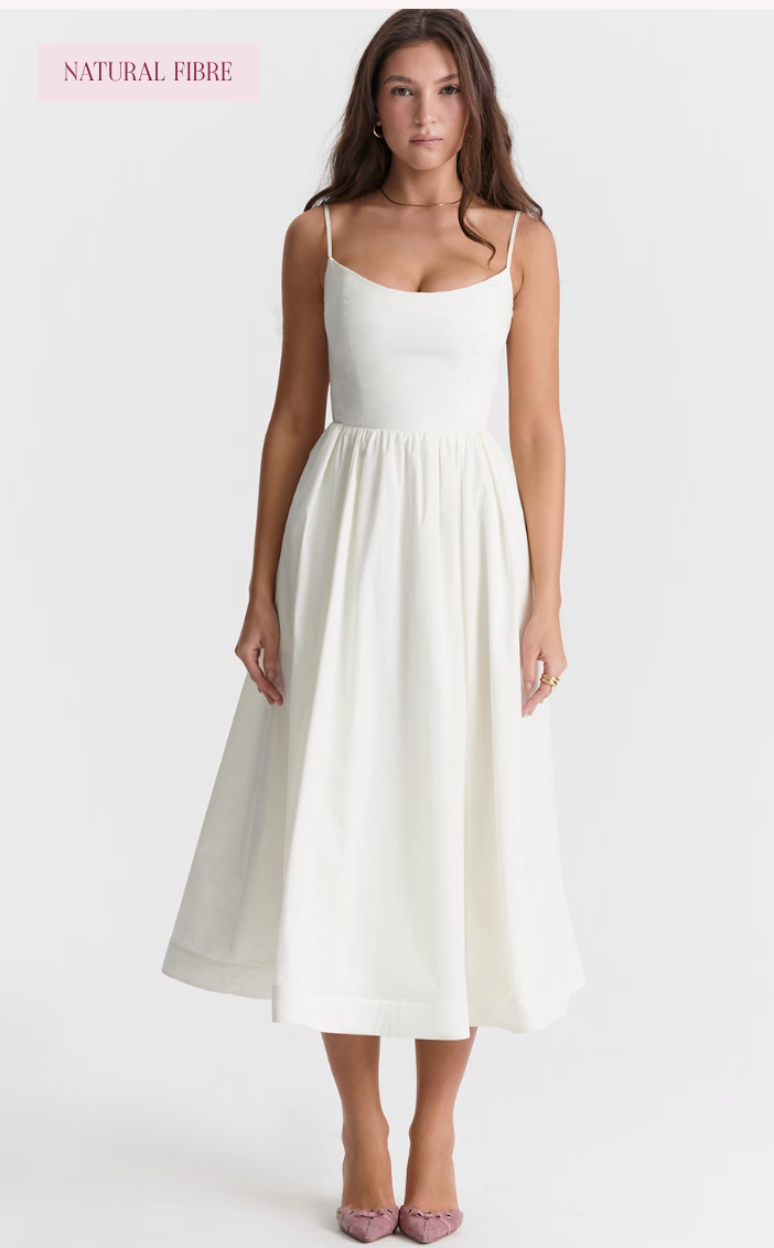 House of CB Lolita Ivory Corset Sundress