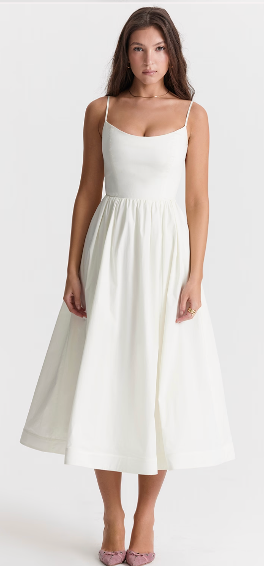 House of CB Lolita Ivory Corset Sundress