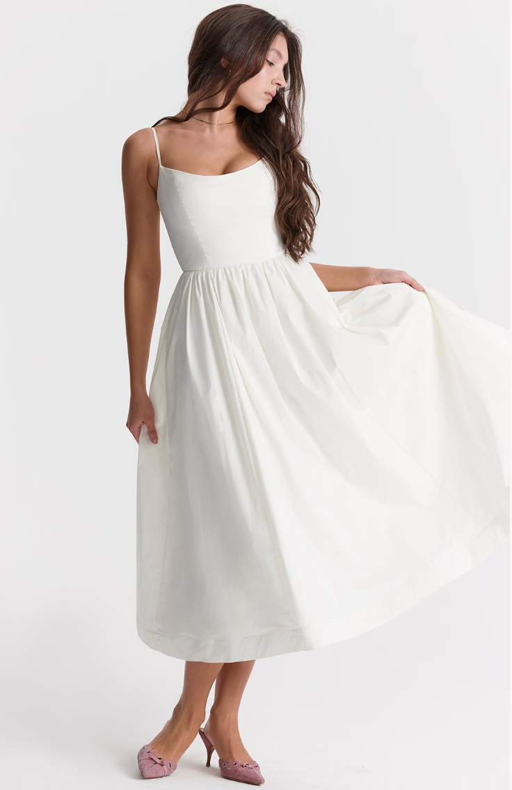 House of CB Lolita Ivory Corset Sundress