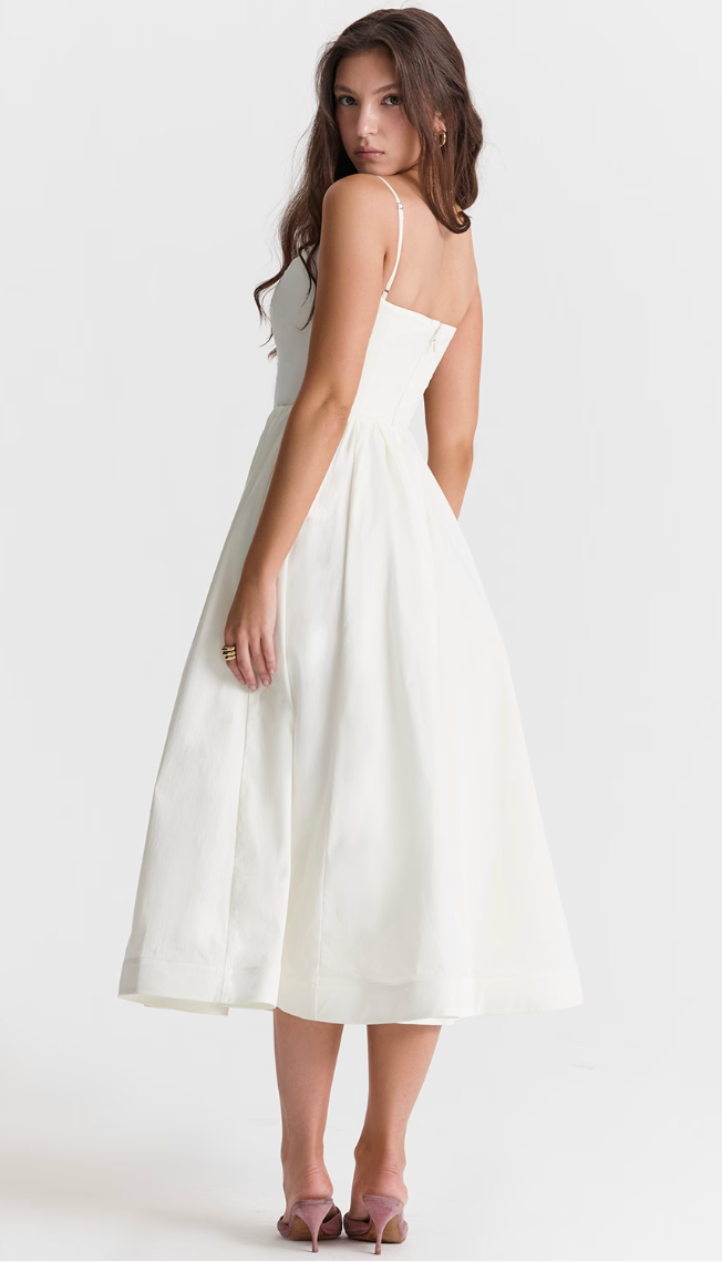 House of CB Lolita Ivory Corset Sundress