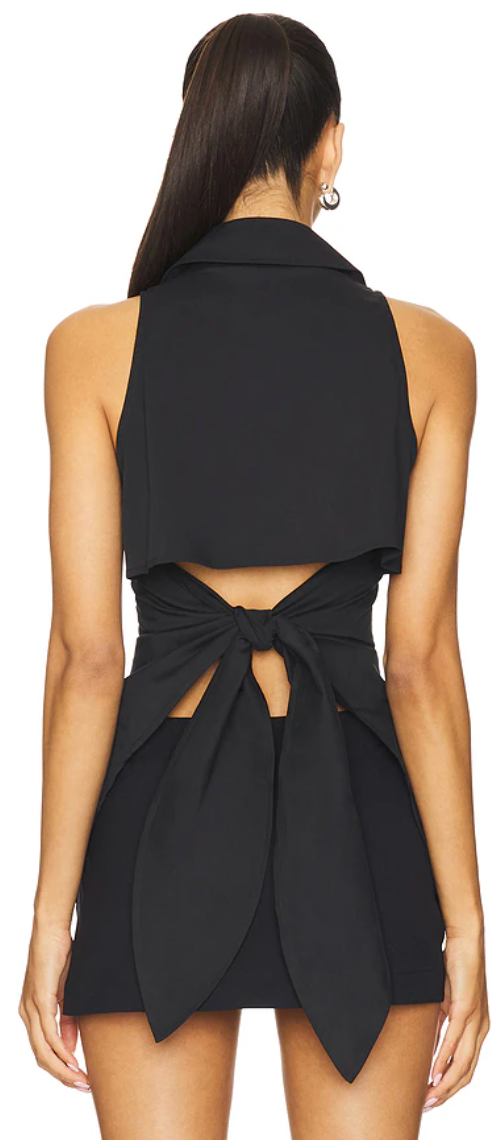 Simon Miller Loch Sleeveless Poplin Button Up