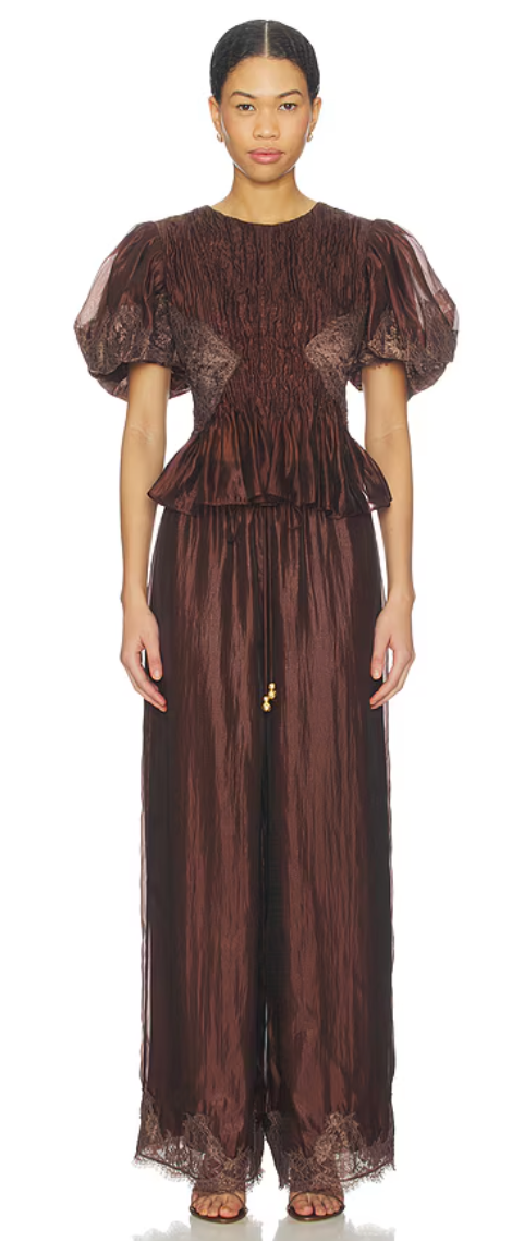 Aje Ophelia Lace Pant