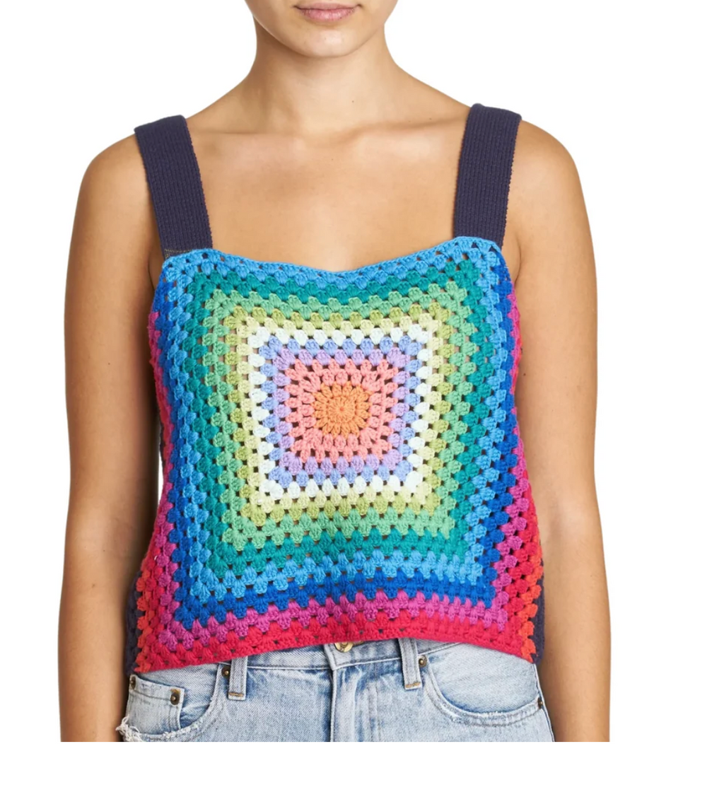 Pistola Vivienne Crotchet Sweater Tank