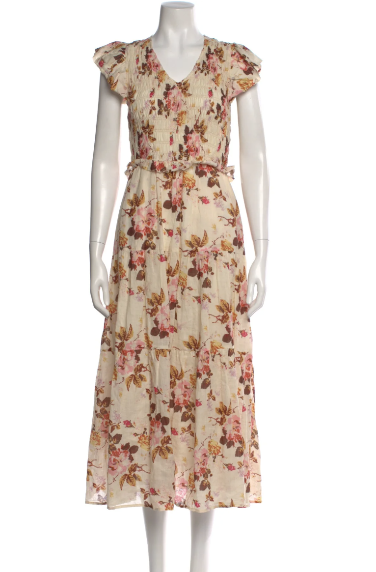 Sea New York Floral Print Maxi Dress