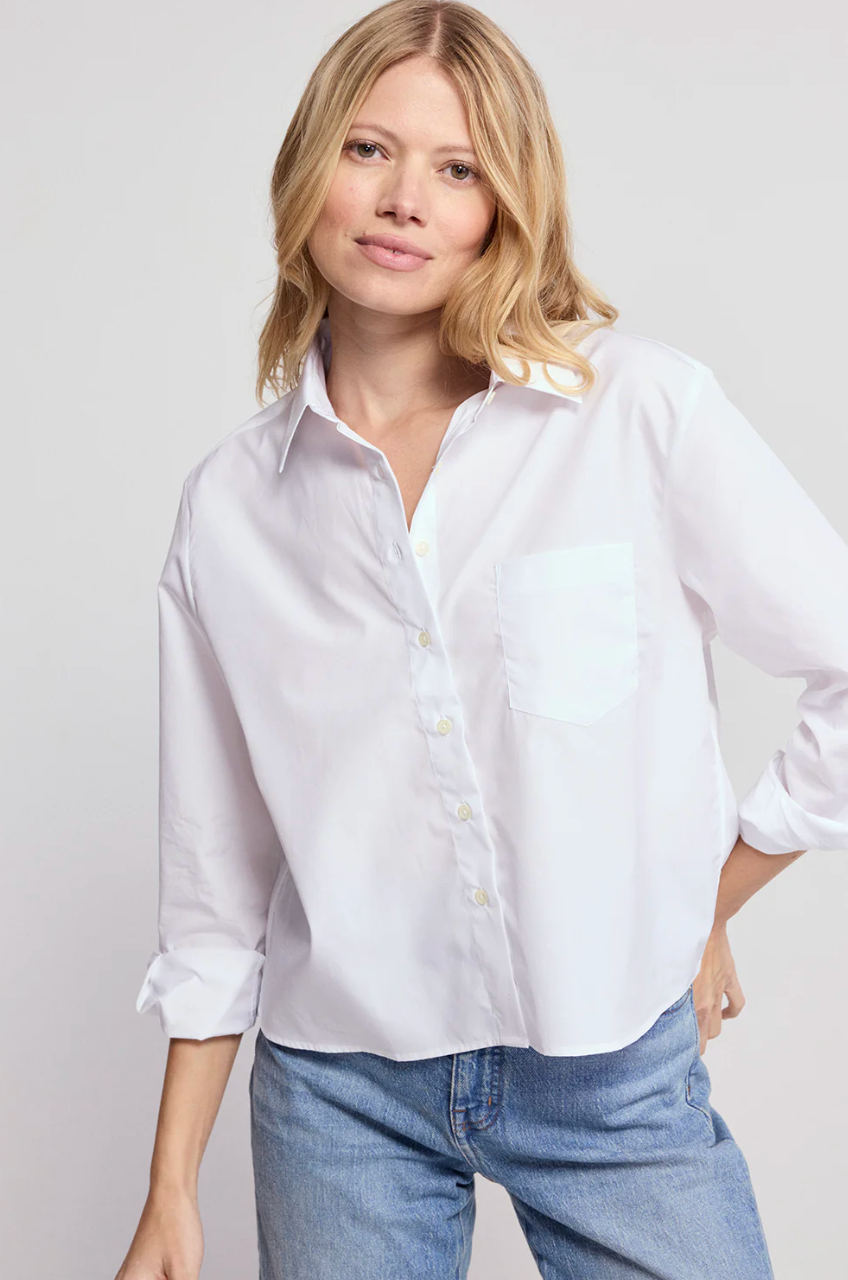 The Shirt White Button Up