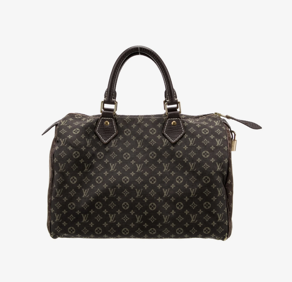 Louis Vuitton Monogram Mini Lin Speedy 25 Vintage