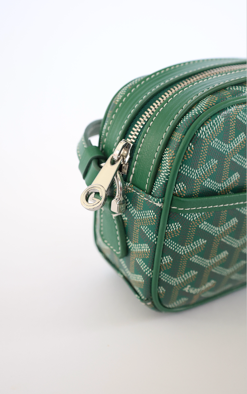 Goyard Cap Vert Bag Coated Canvas
