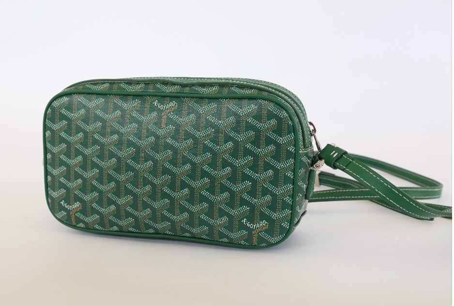 Goyard Cap Vert Bag Coated Canvas