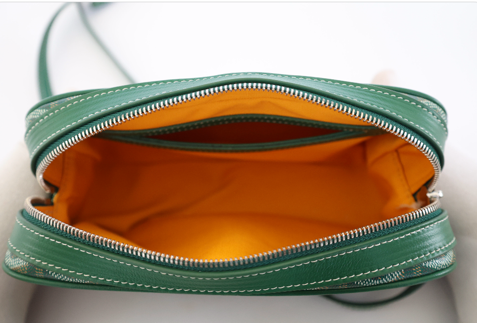 Goyard Cap Vert Bag Coated Canvas