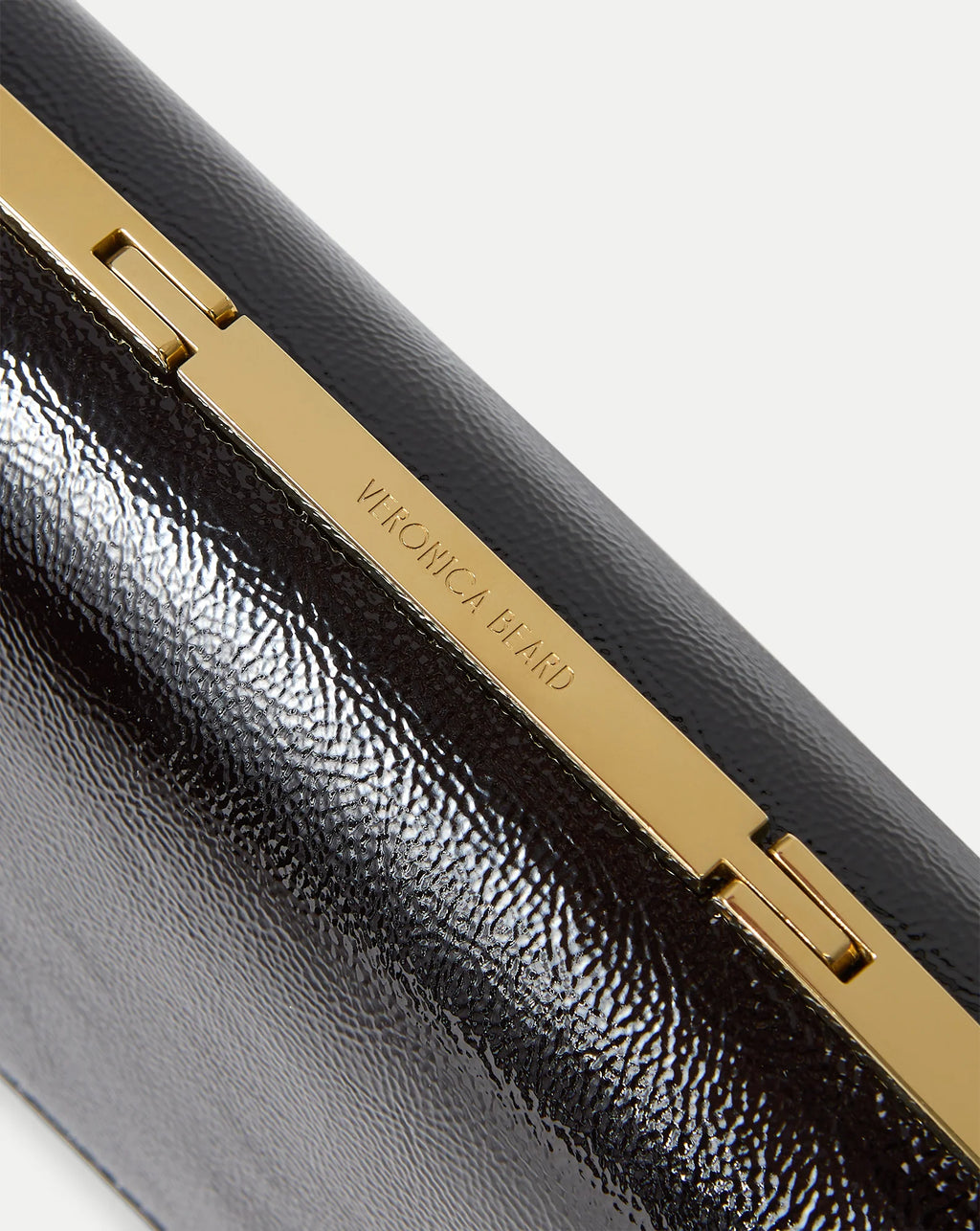 Veronica Beard Barre Patent Leather Clutch